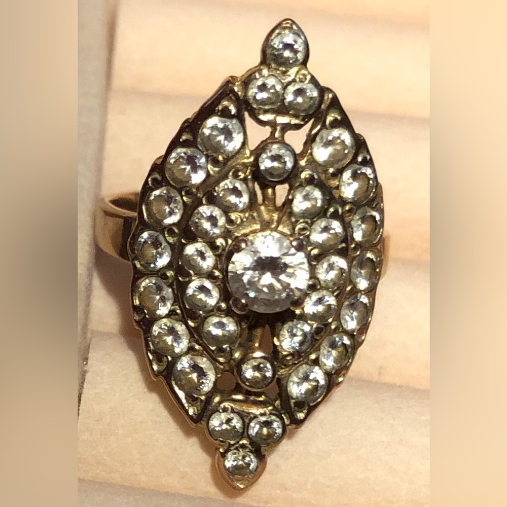 CZ Cocktail Ring